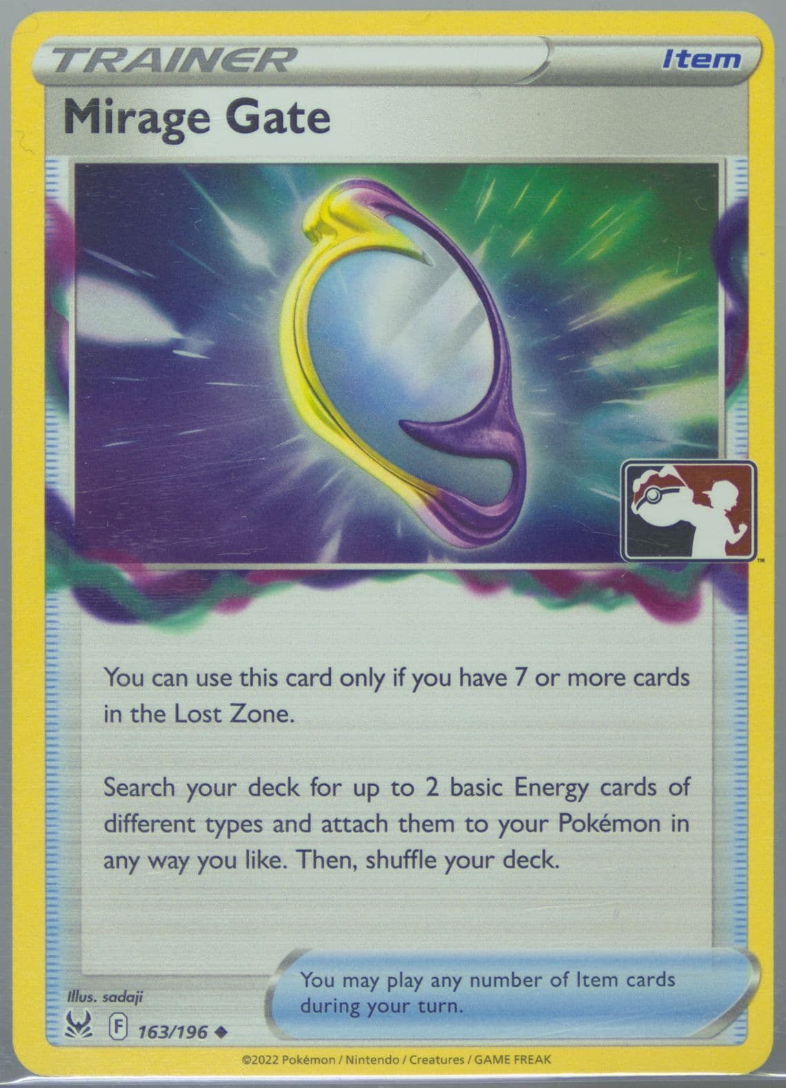 Mirage Gate Holo (163) 2023 Pokemon Play! Pokemon Prize Pack: Series 3
