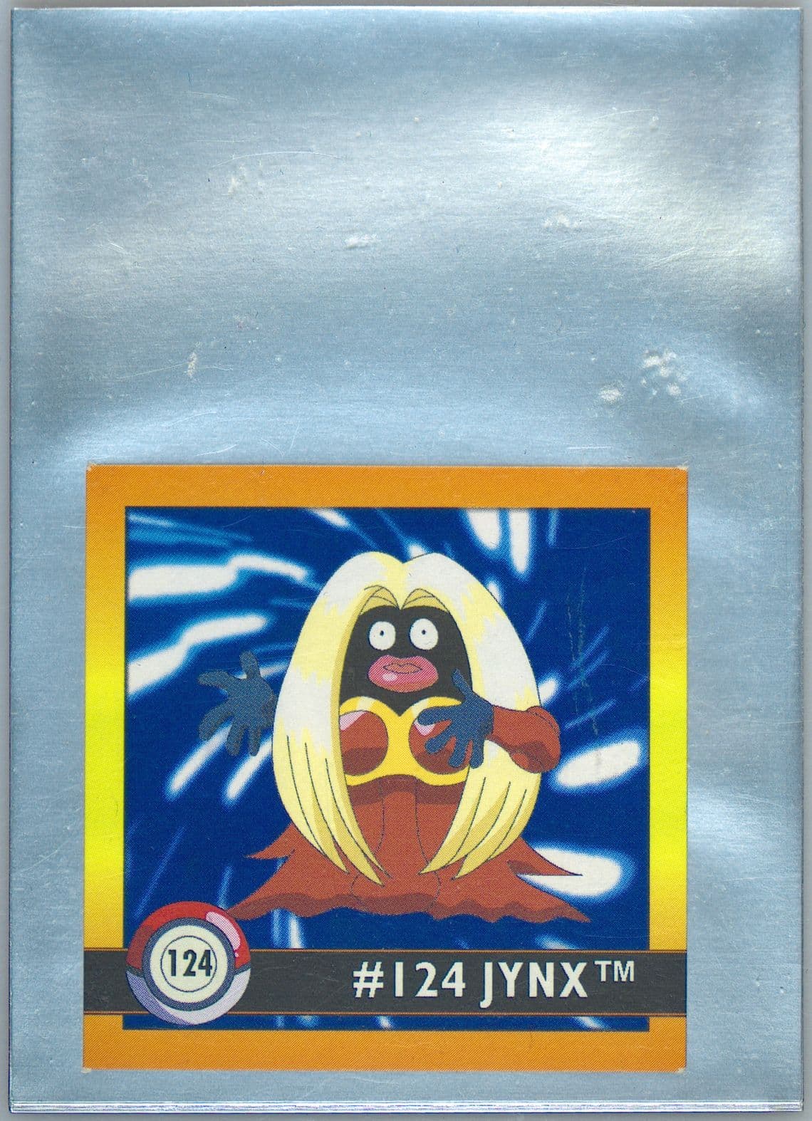 Jynx (124) 1999 Pokemon Stickers Series 1