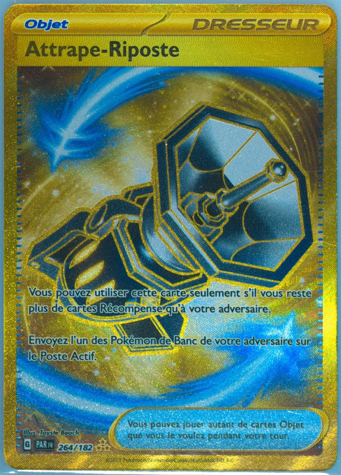 Counter Catcher Hyper Rare (264) 2023 Pokemon French Par FR-Paradox Rift