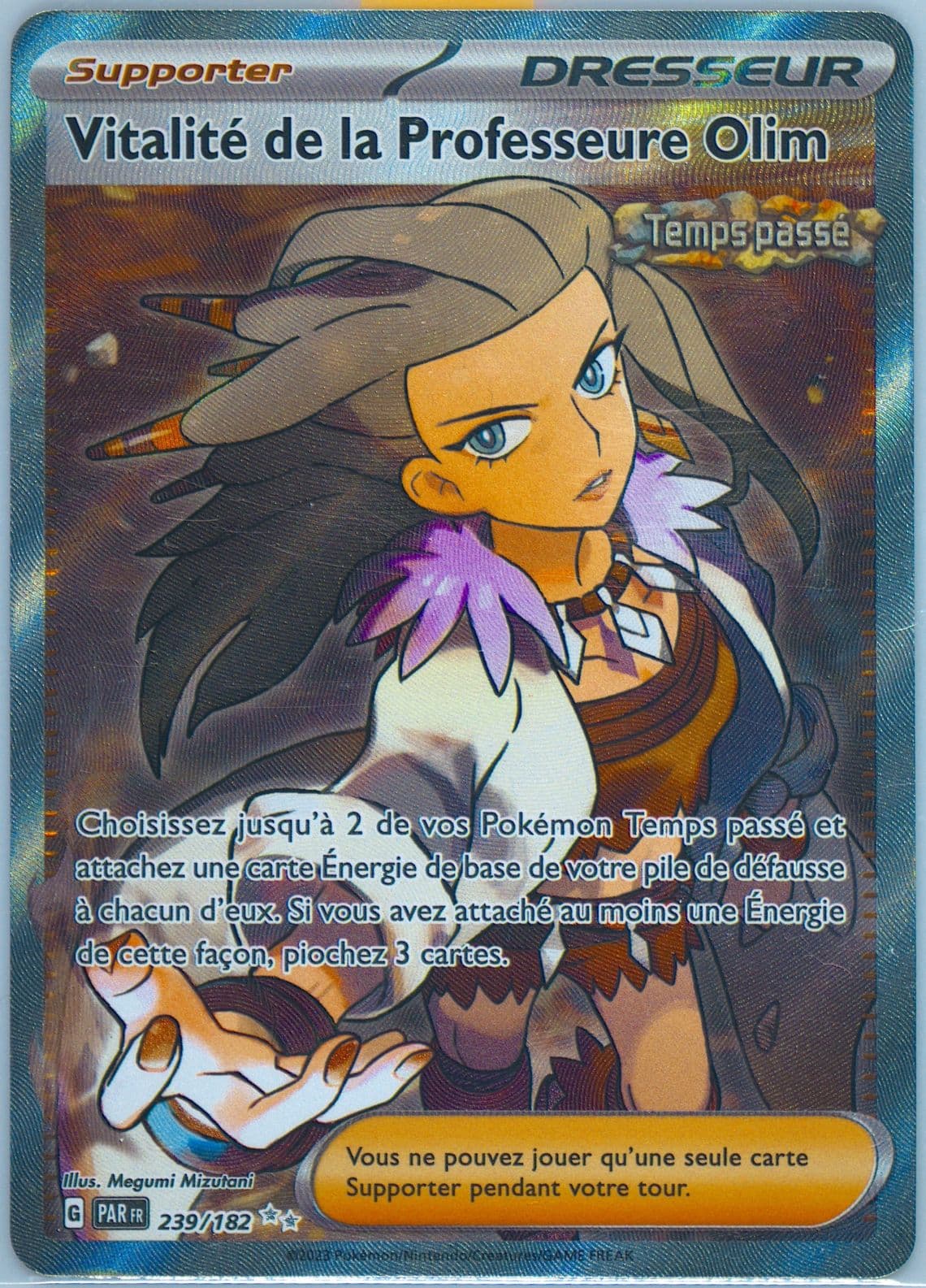 Professor Sada's Vitality Ultra Rare (239) 2023 Pokemon French Par FR-Paradox Rift