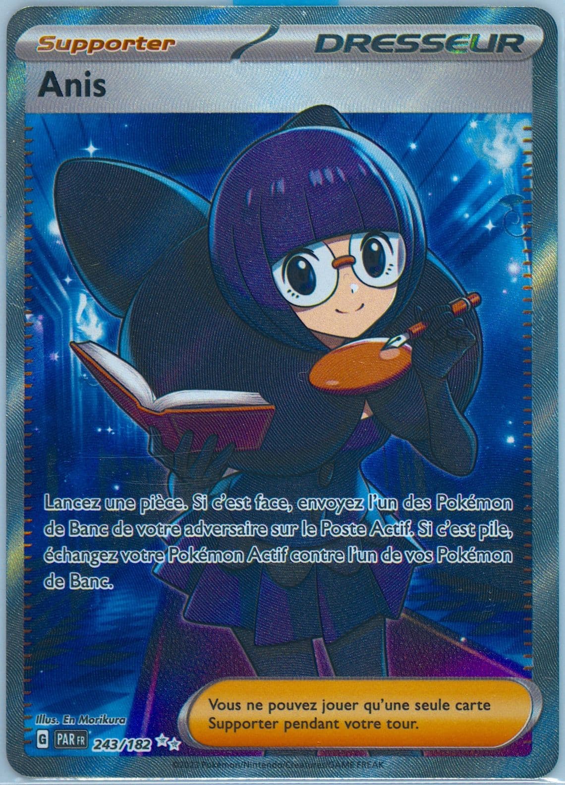 Shauntal Ultra Rare (243) 2023 Pokemon French Par FR-Paradox Rift