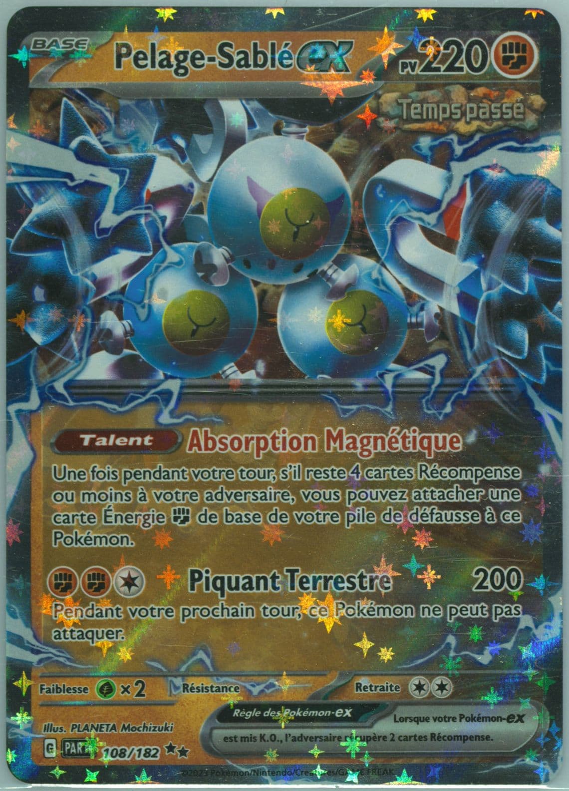 Sandy Shocks EX (108) 2023 Pokemon French Par FR-Paradox Rift