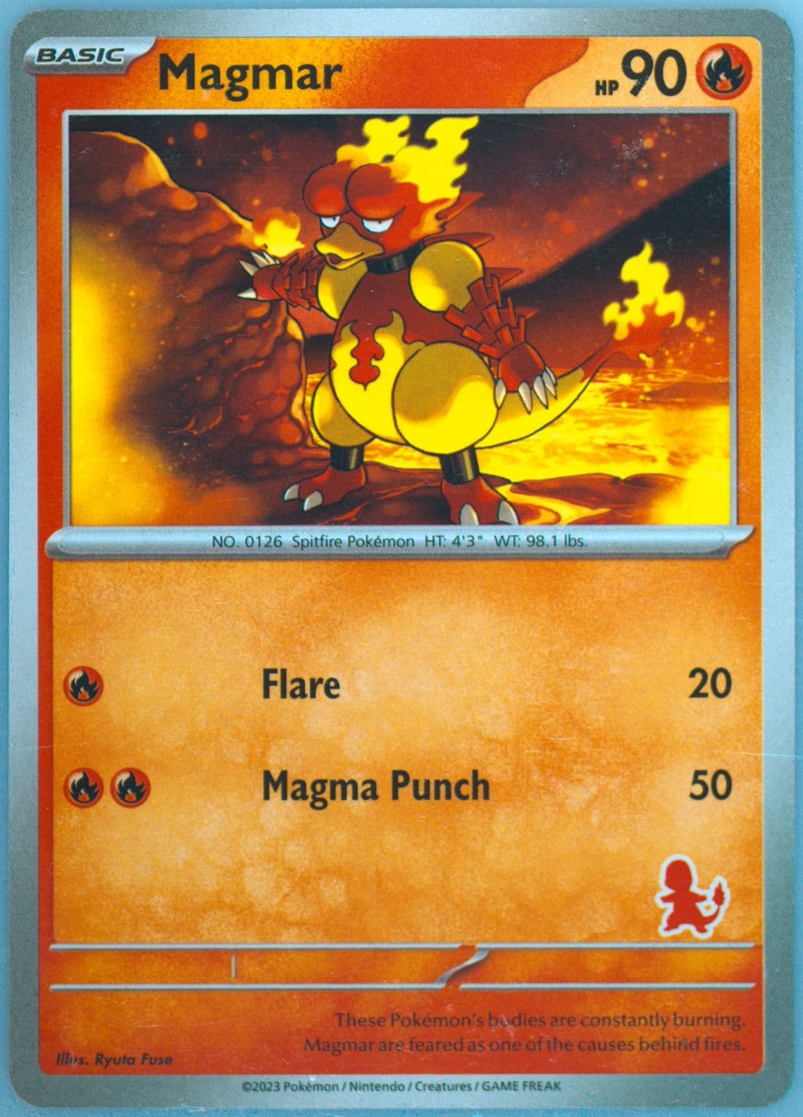 Magmar 2023 Pokemon My First Battle-Charmander Deck
