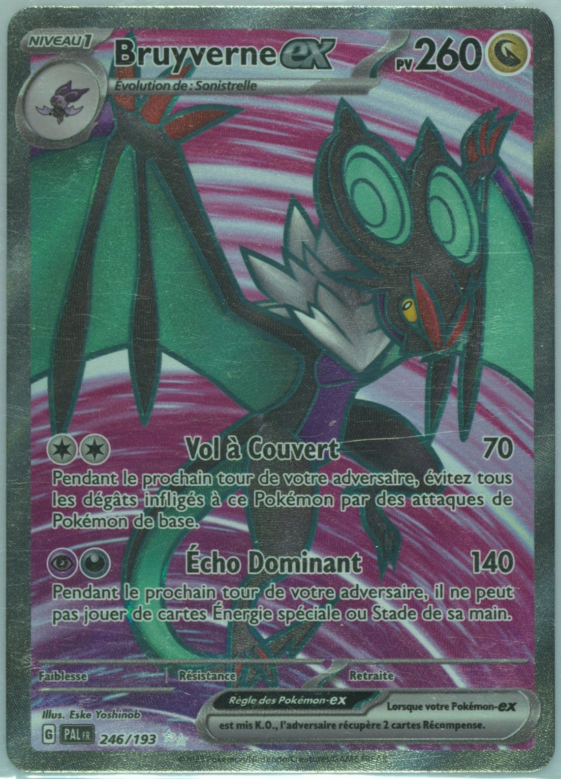 Noivern EX Ultra Rare (246) 2023 Pokemon French Pal FR-Paldea Evolved