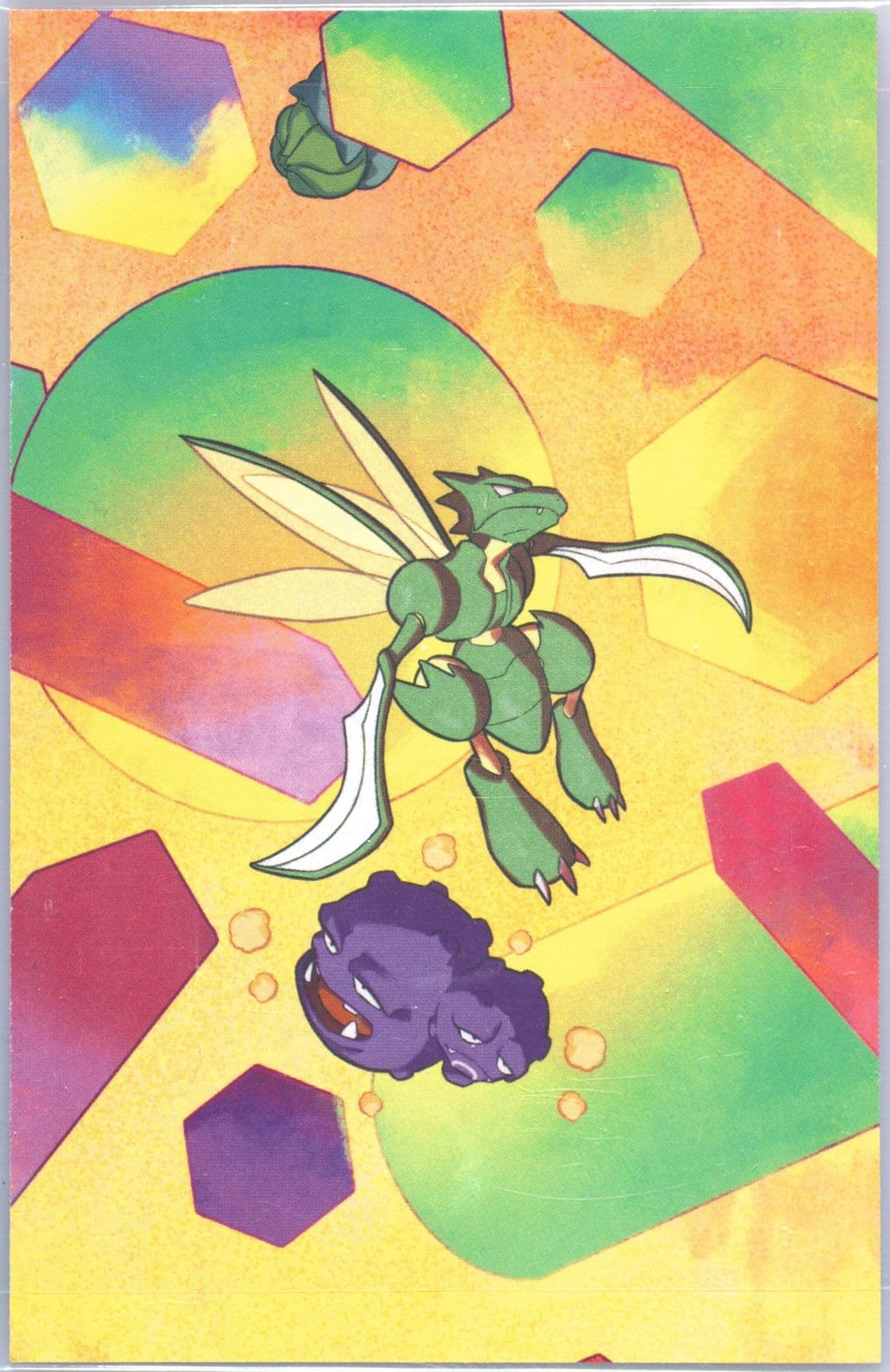Scyther/Weezing 2023 Pokemon Scarlet & Violet 151 Mini Tin