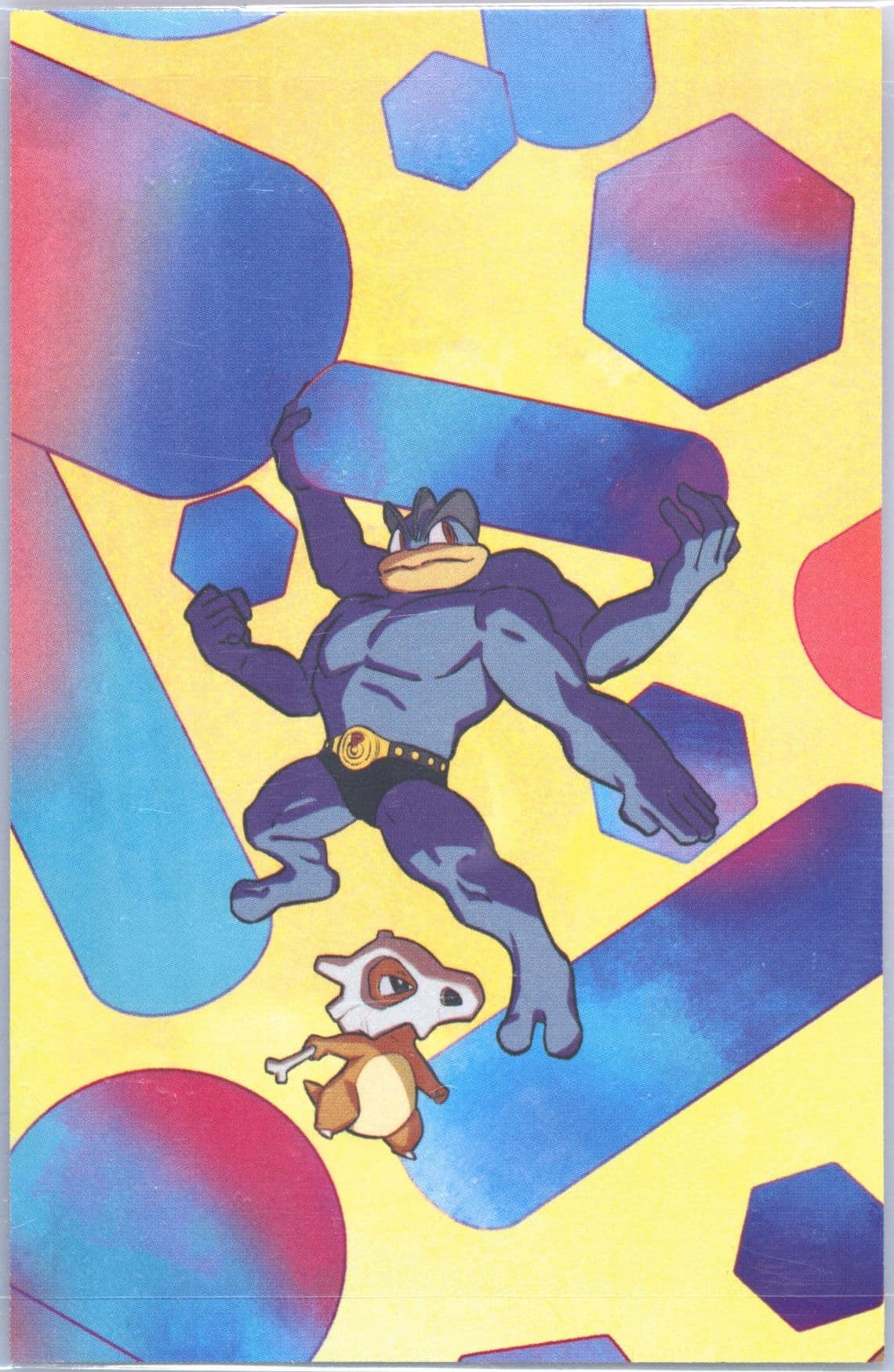 Cubone/Machamp 2023 Pokemon Scarlet & Violet 151 Mini Tin