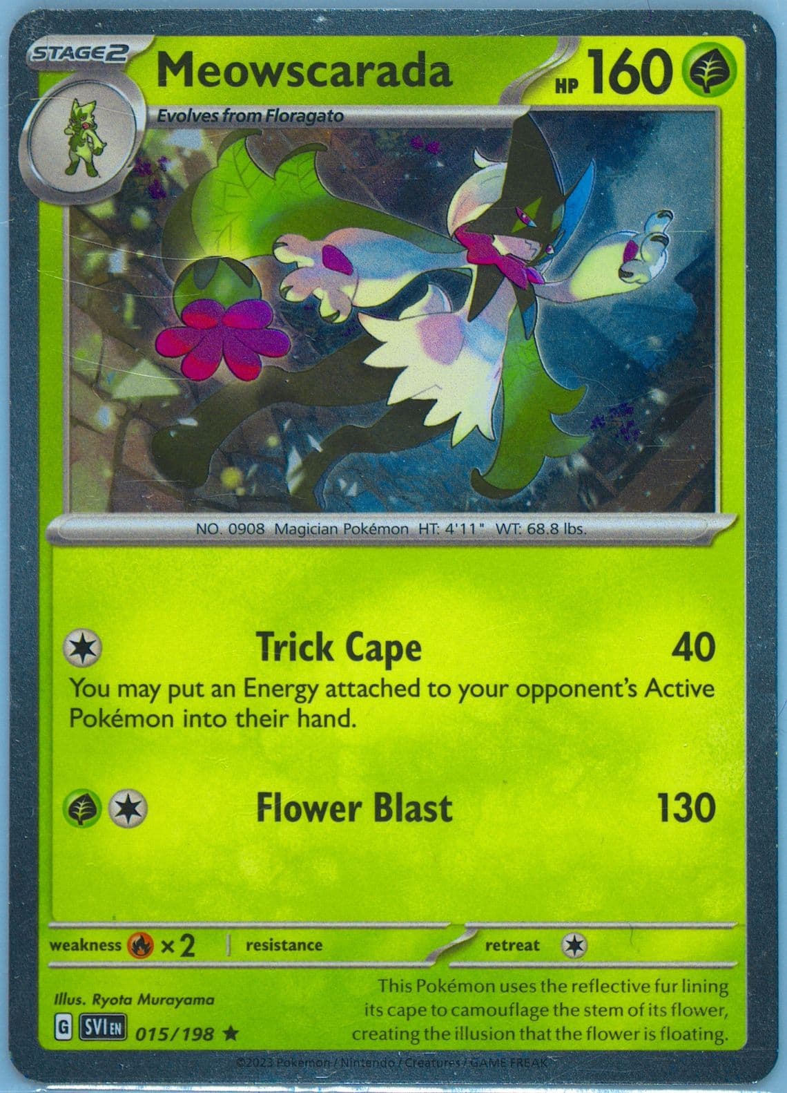 Meowscarada Fall 2023 Collector Chest (015) 2023 Pokemon Svi EN-Scarlet & Violet