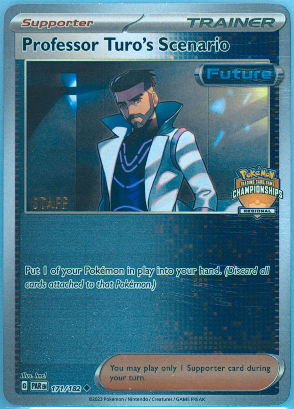 Professor Turo's Scenario Regional Championships-Staff (171) 2023 Pokemon Par EN-Paradox Rift