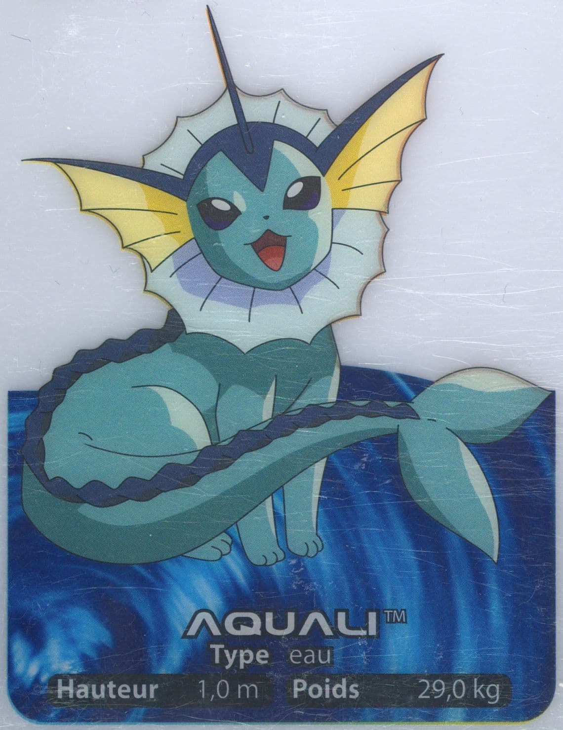 Aquali French (134) 2005 Pokemon Lamincards