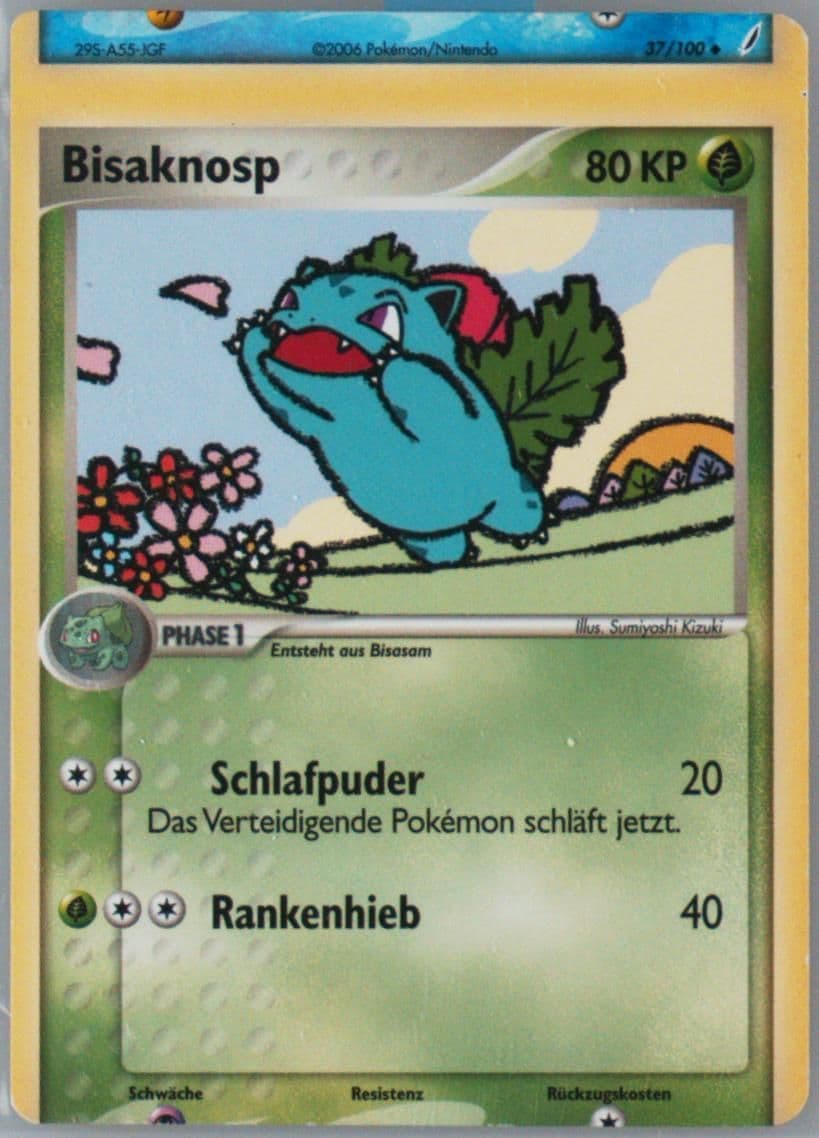 Bisaknosp German (34) 2006 Pokemon EX Crystal Guardians