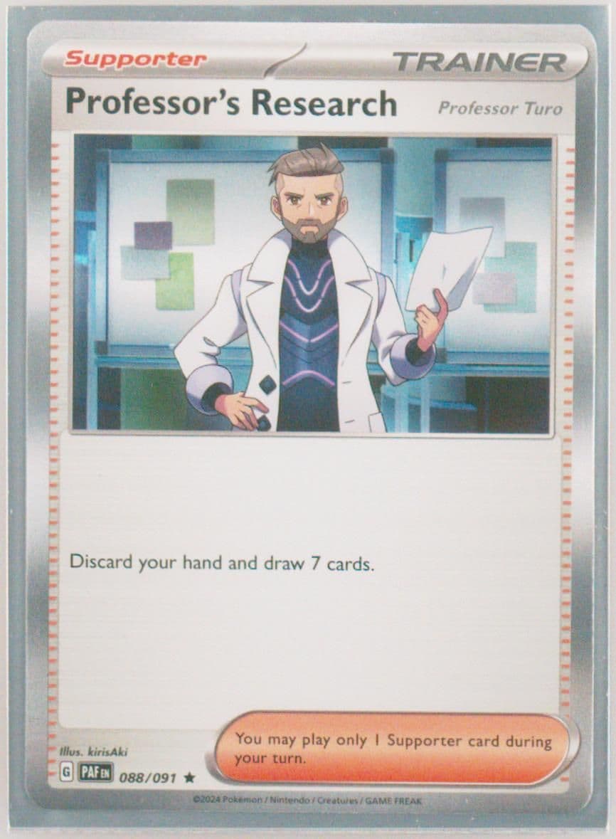 Professor's Research (088) 2024 Pokemon Paf EN-Paldean Fates