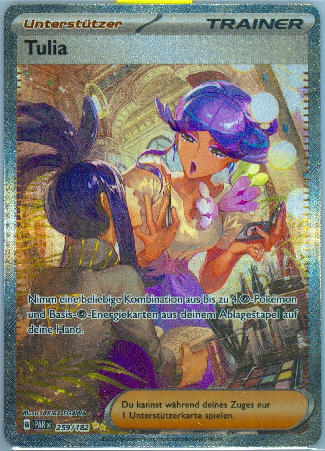 Tulip Special Illustration Rare (259) 2023 Pokemon German Par de-Paradox Rift