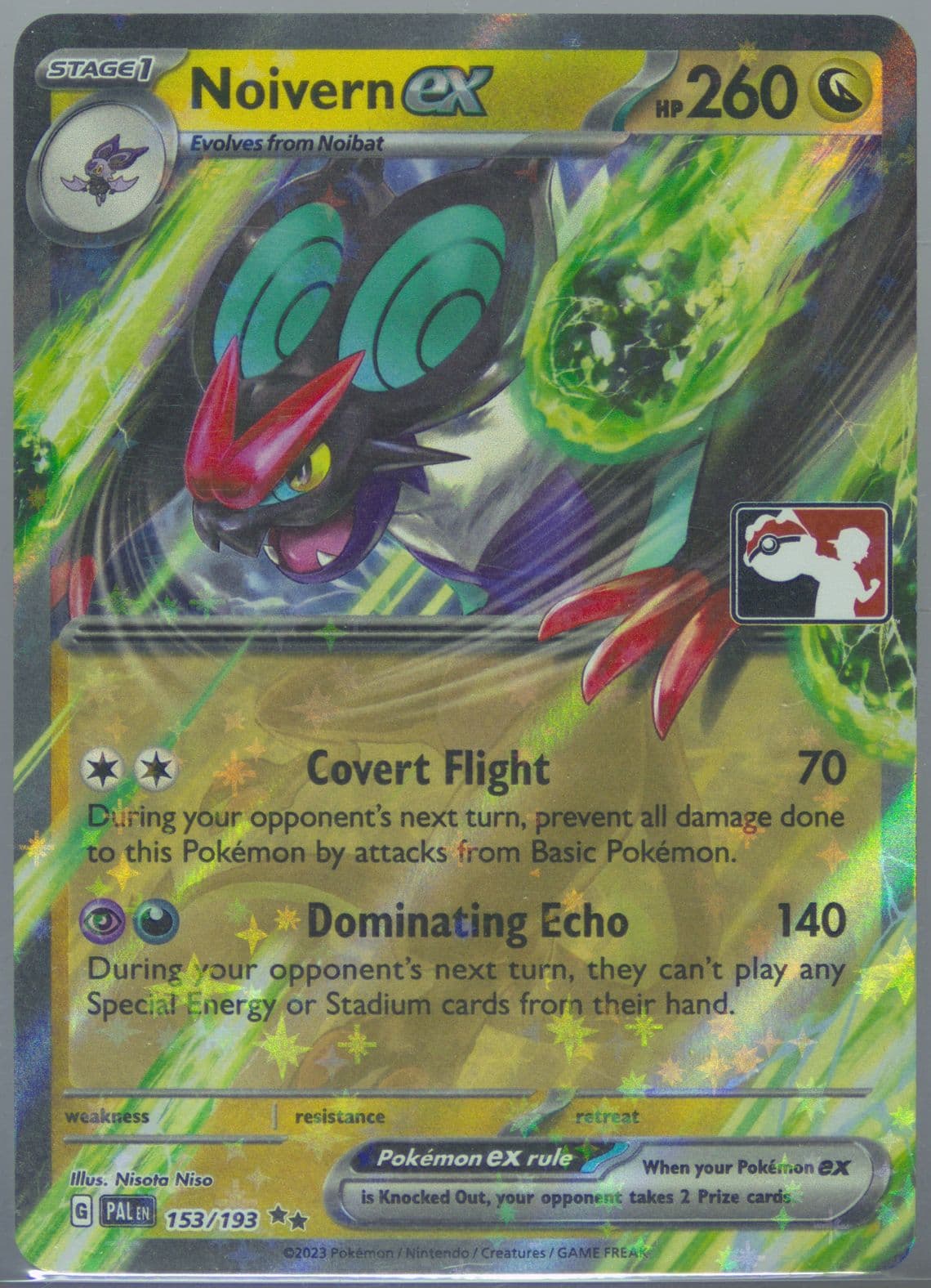 Noivern EX (153) 2024 Pokemon Play! Pokemon Prize Pack: Series 4