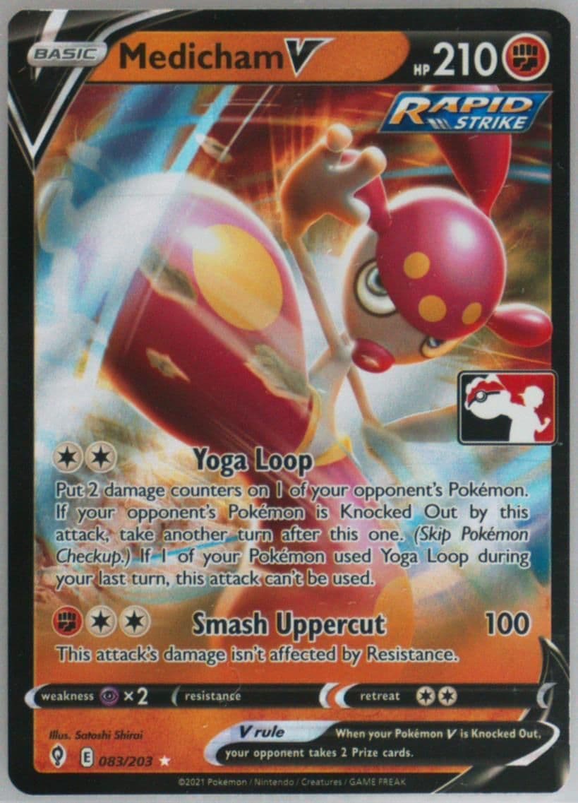 Medicham V (083) 2023 Pokemon Play! Pokemon Prize Pack: Series 2