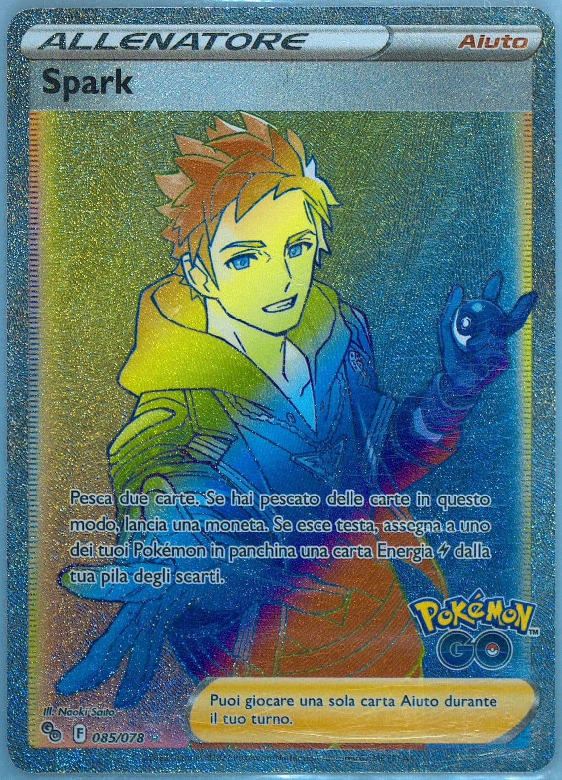 Full Art/Spark Italian-Secret (085) 2022 Pokemon Go