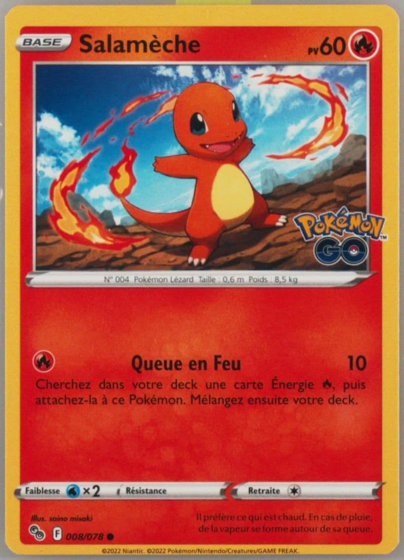 Salameche French (008) 2022 Pokemon Go