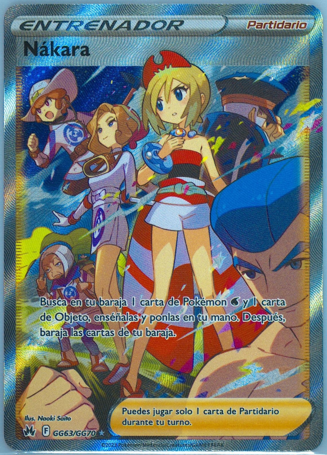 Full Art/Nakara Spanish (GG63) 2023 Pokemon Sword and Shield Crown Zenith