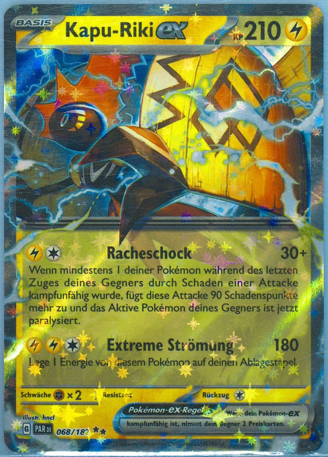 Tapu Koko EX (068) 2023 Pokemon German Par de-Paradox Rift