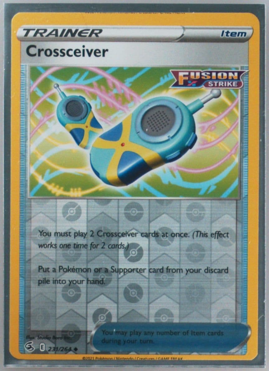 Crossceiver-Reverse Foil (231) 2021 Pokemon Sword & Shield Fusion Strike