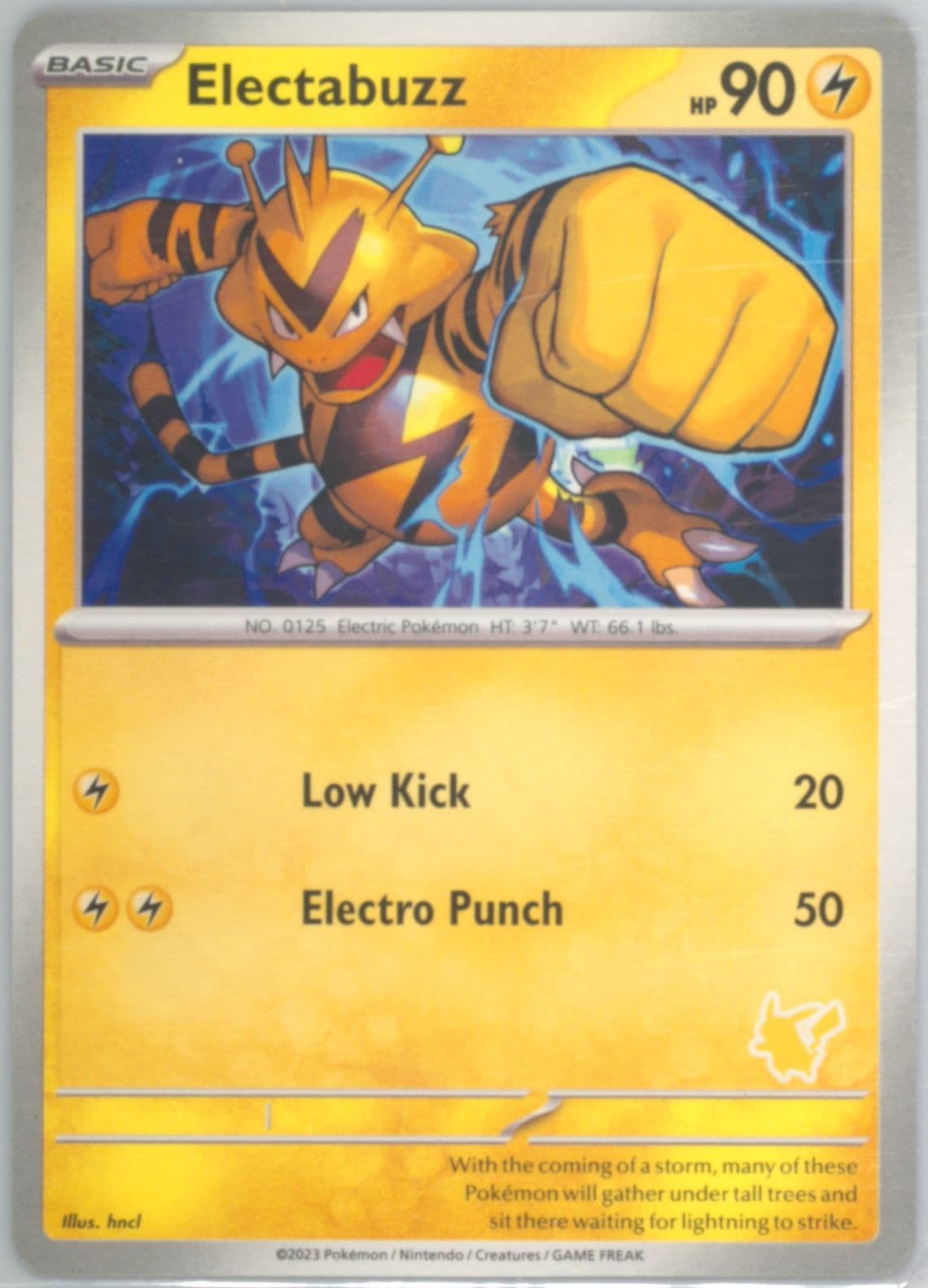 Electabuzz 2023 Pokemon My First Battle-Pikachu Deck