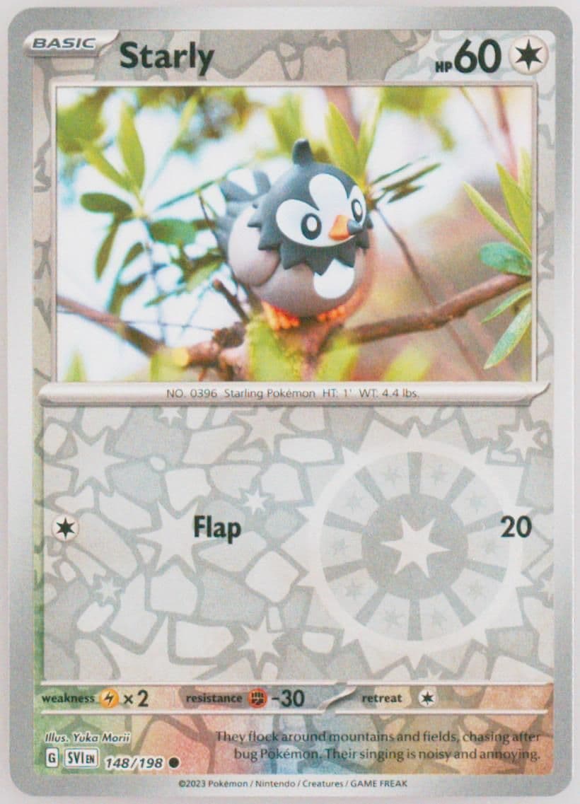 Starly Reverse Holo (148) 2023 Pokemon Svi EN-Scarlet & Violet