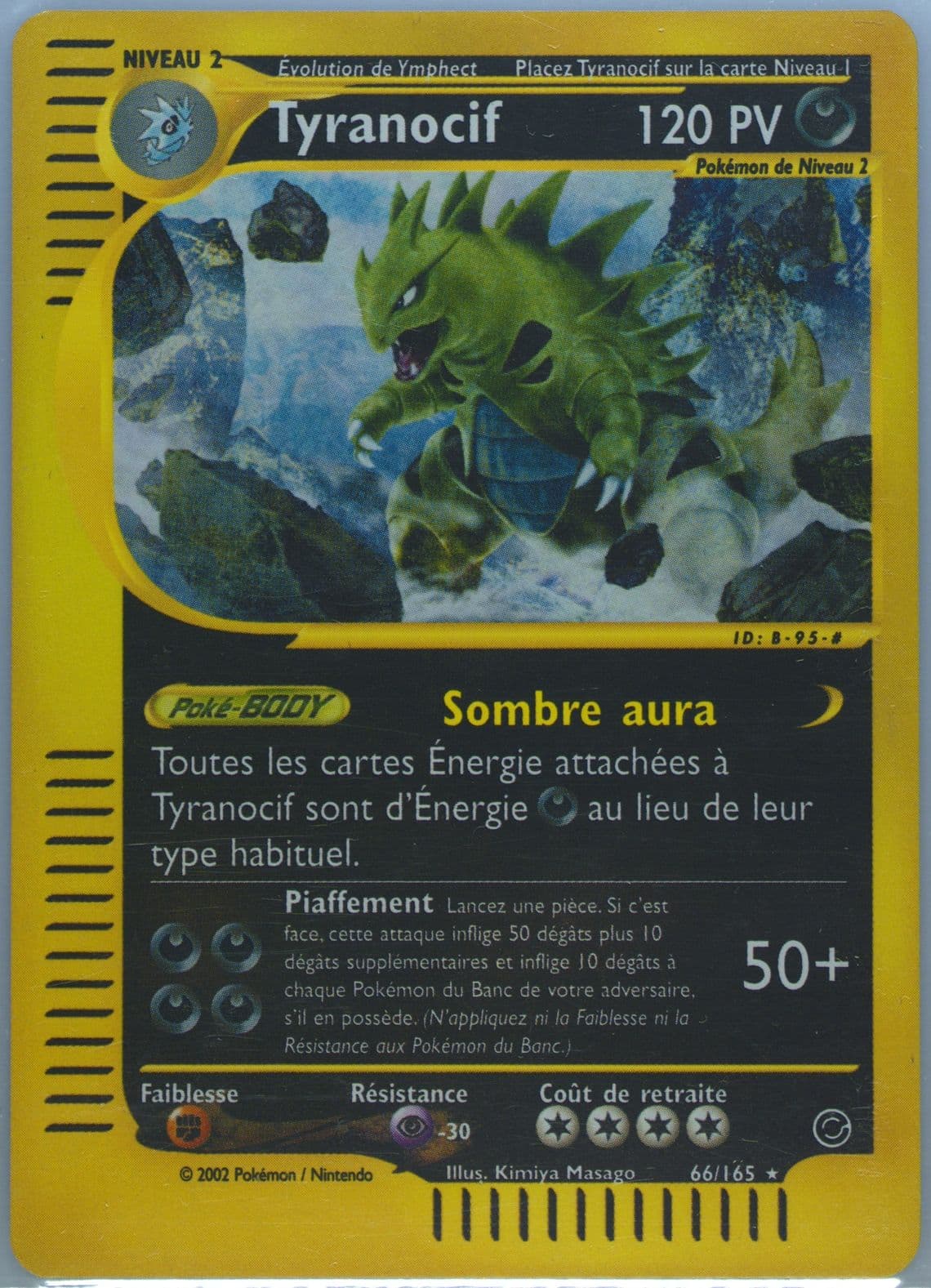 Tyranocif-Reverse Foil (66) 2003 Pokemon French Expedition