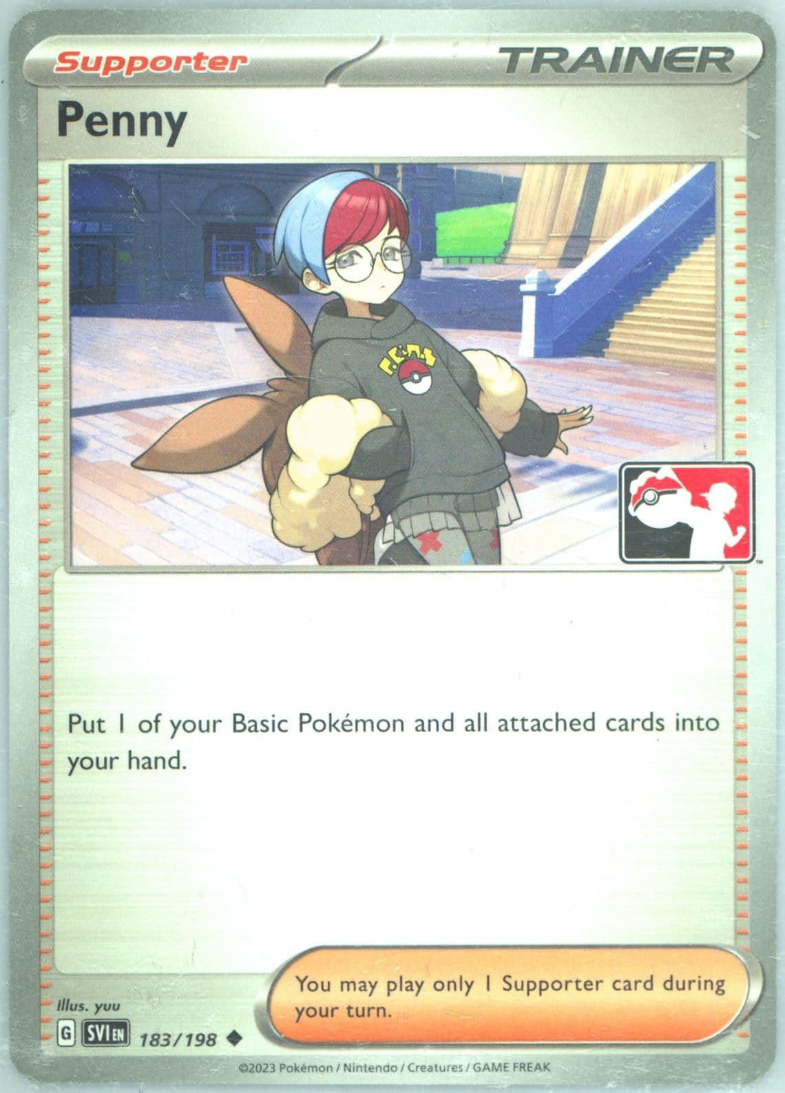 Penny (183) 2023-2024 Pokemon Play! Pokemon Prize Pack