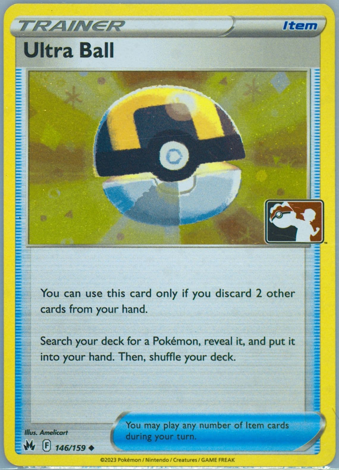 Ultra Ball (146) 2023-2024 Pokemon Play! Pokemon Prize Pack