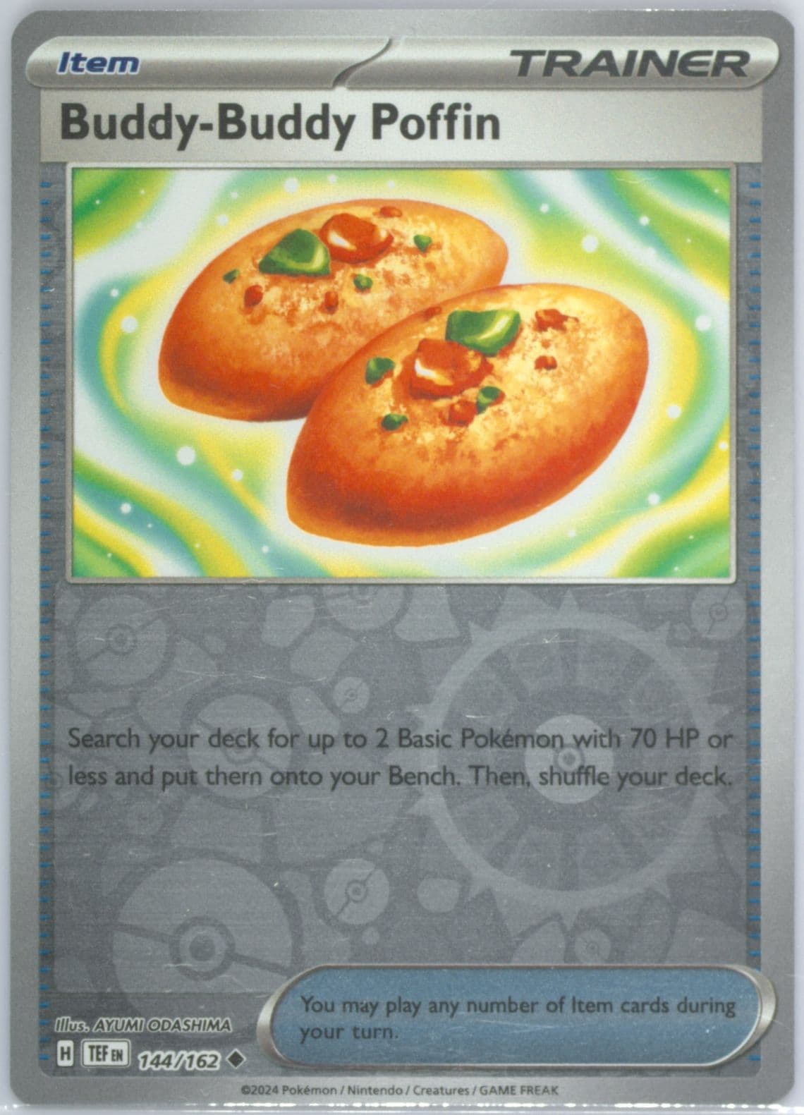 Buddy-Buddy Poffin (144) 2024 Pokemon Tef EN-Temporal Forces