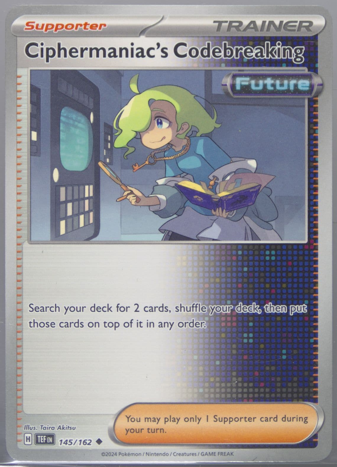 Ciphermaniac's Codebreaking (145) 2024 Pokemon Tef EN-Temporal Forces