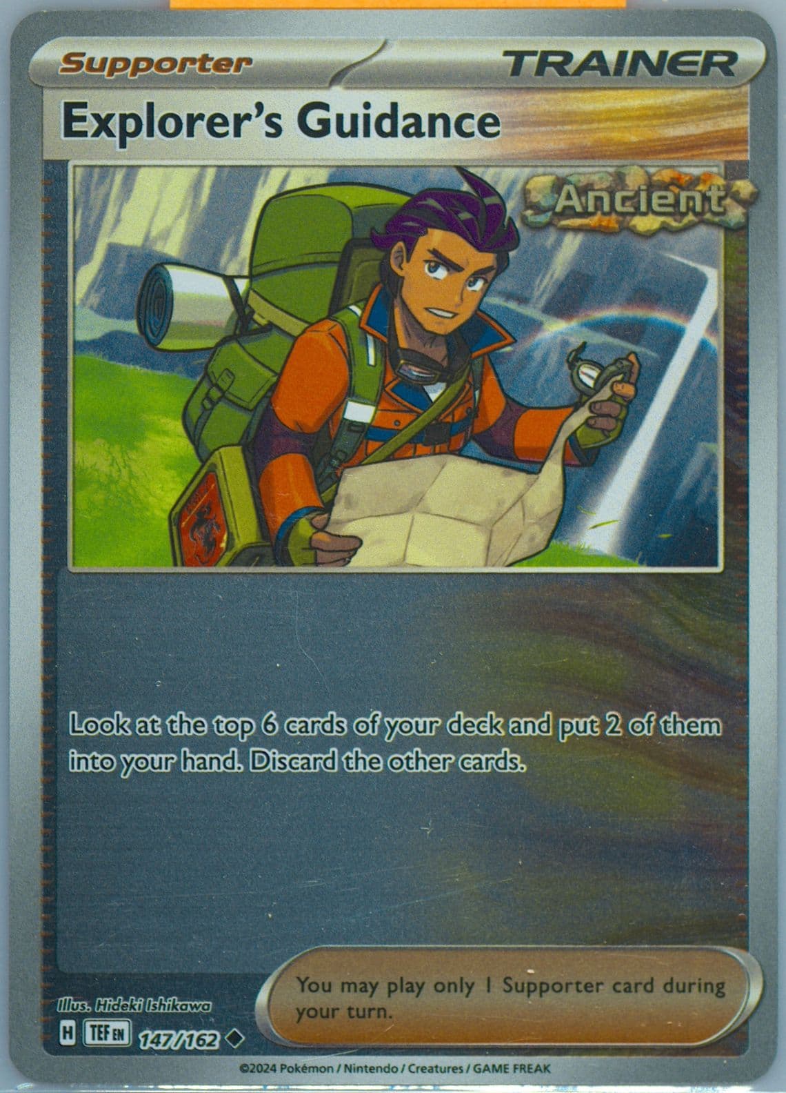 Explorer's Guidance (147) 2024 Pokemon Tef EN-Temporal Forces