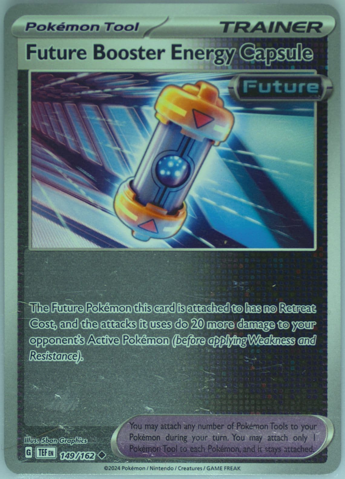Future Booster Energy Capsule (149) 2024 Pokemon German Tef de-Temporal Forces