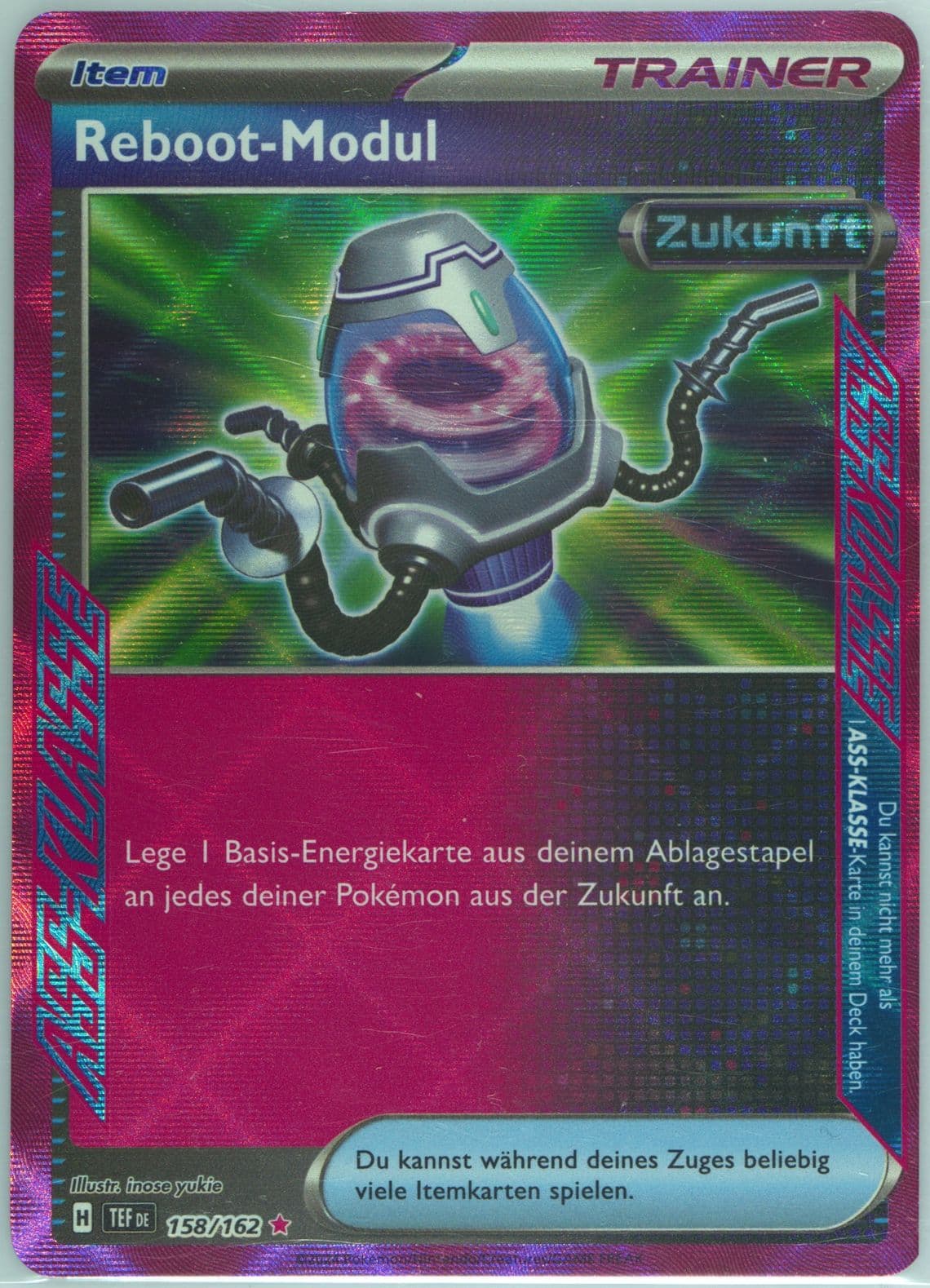 Reboot Pod (158) 2024 Pokemon German Tef de-Temporal Forces