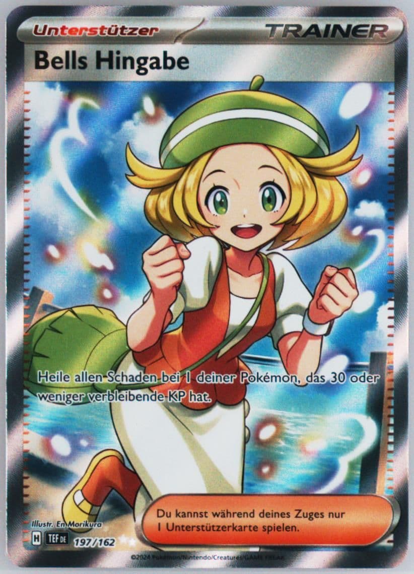 Bianca's Devotion Ultra Rare (197) 2024 Pokemon German Tef de-Temporal Forces