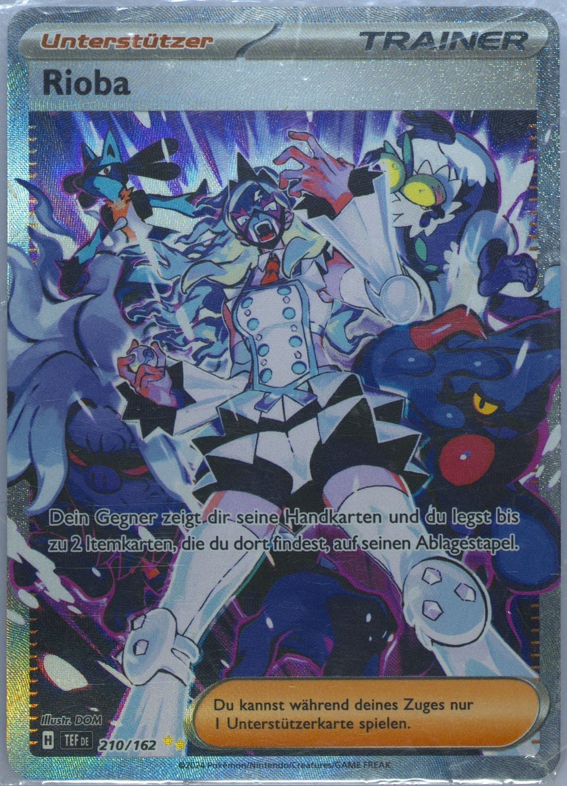 Eri Special Illustration Rare (210) 2024 Pokemon German Tef de-Temporal Forces