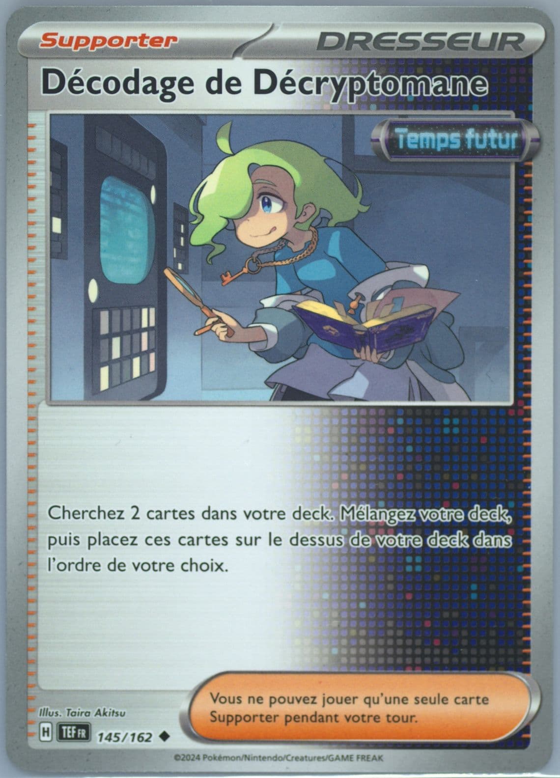 Ciphermaniac's Codebreaking (145) 2024 Pokemon French Tef FR-Temporal Forces