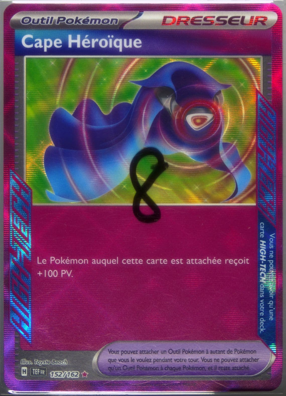 Hero's Cape (152) 2024 Pokemon French Tef FR-Temporal Forces