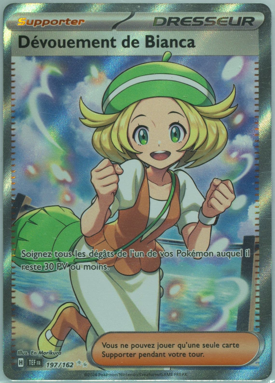 Bianca's Devotion Ultra Rare (197) 2024 Pokemon French Tef FR-Temporal Forces