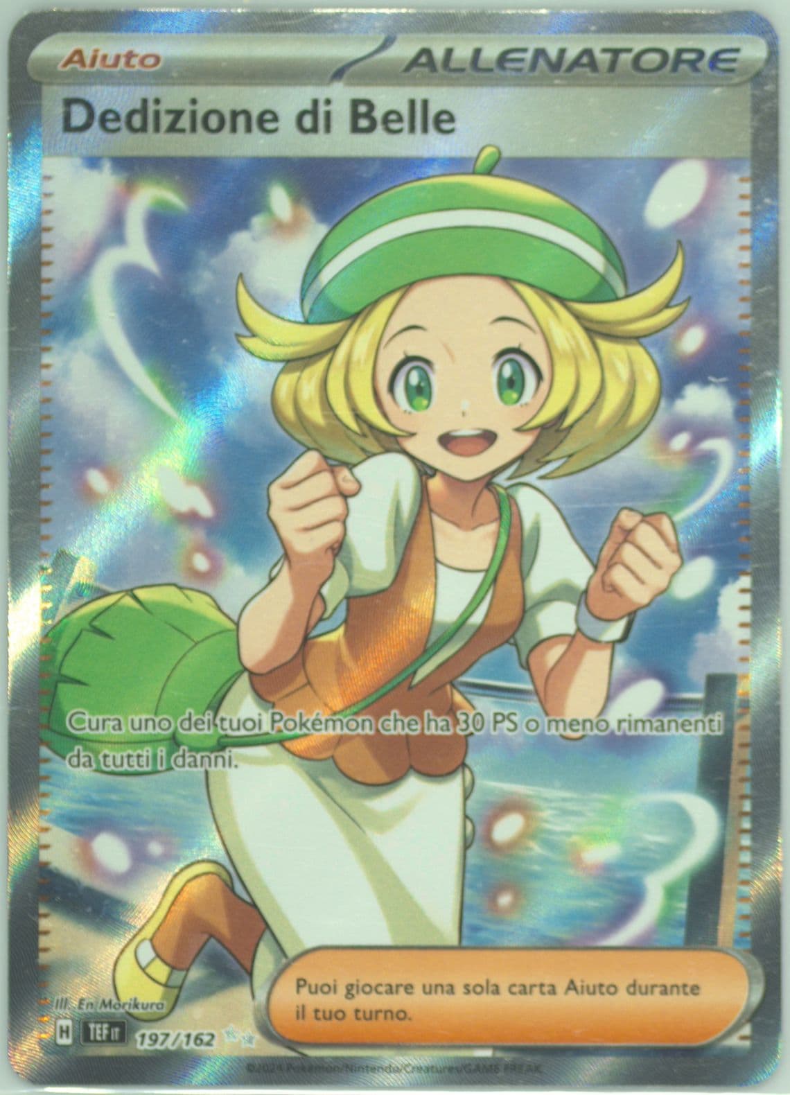 Bianca's Devotion Ultra Rare (197) 2024 Pokemon Italian Tef It-Temporal Forces