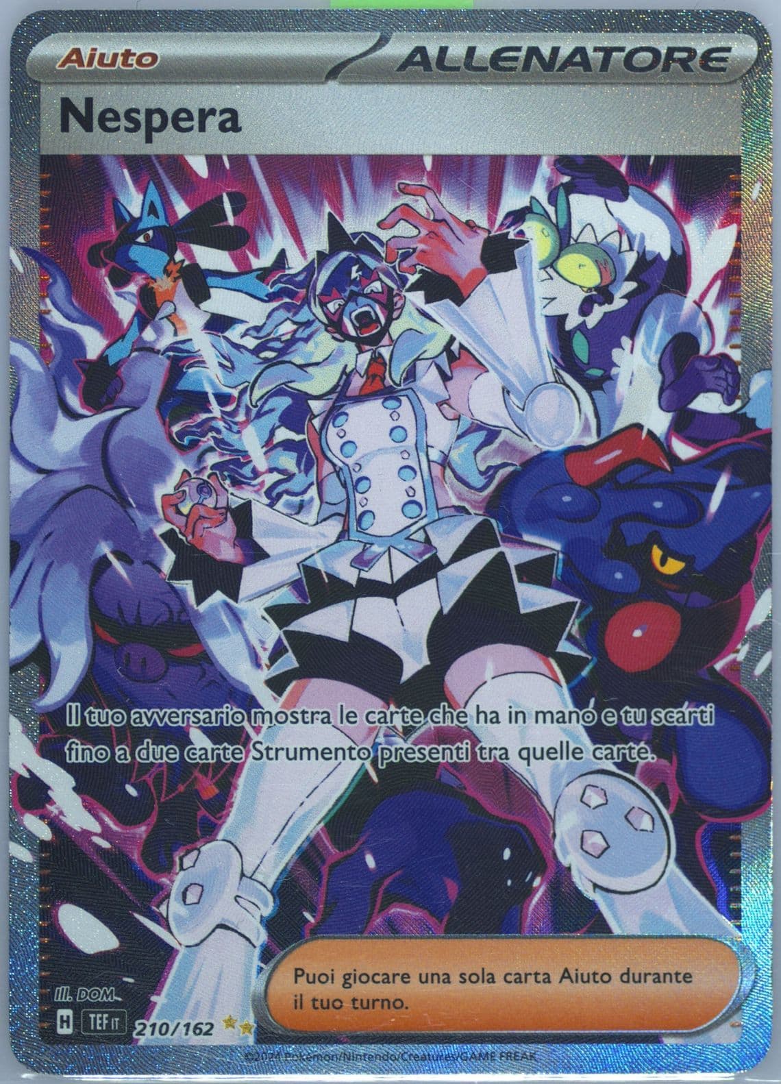 Eri Special Illustration Rare (210) 2024 Pokemon Italian Tef It-Temporal Forces