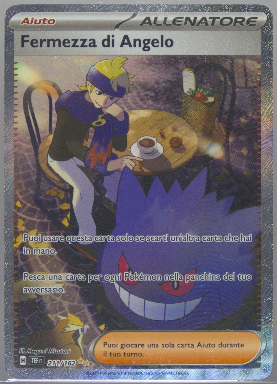 Morty's Conviction Special Illustration Rare (211) 2024 Pokemon Italian Tef It-Temporal Forces