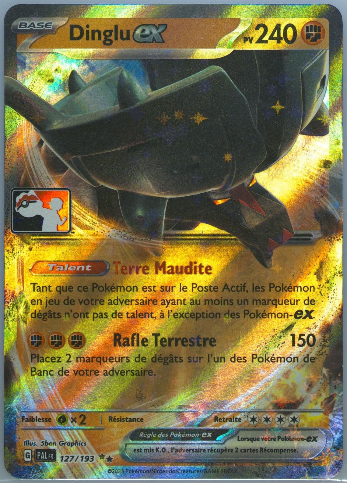 Ting-LU EX (127) 2024 Pokemon French Play! Pokemon Prize Pack: Series 4