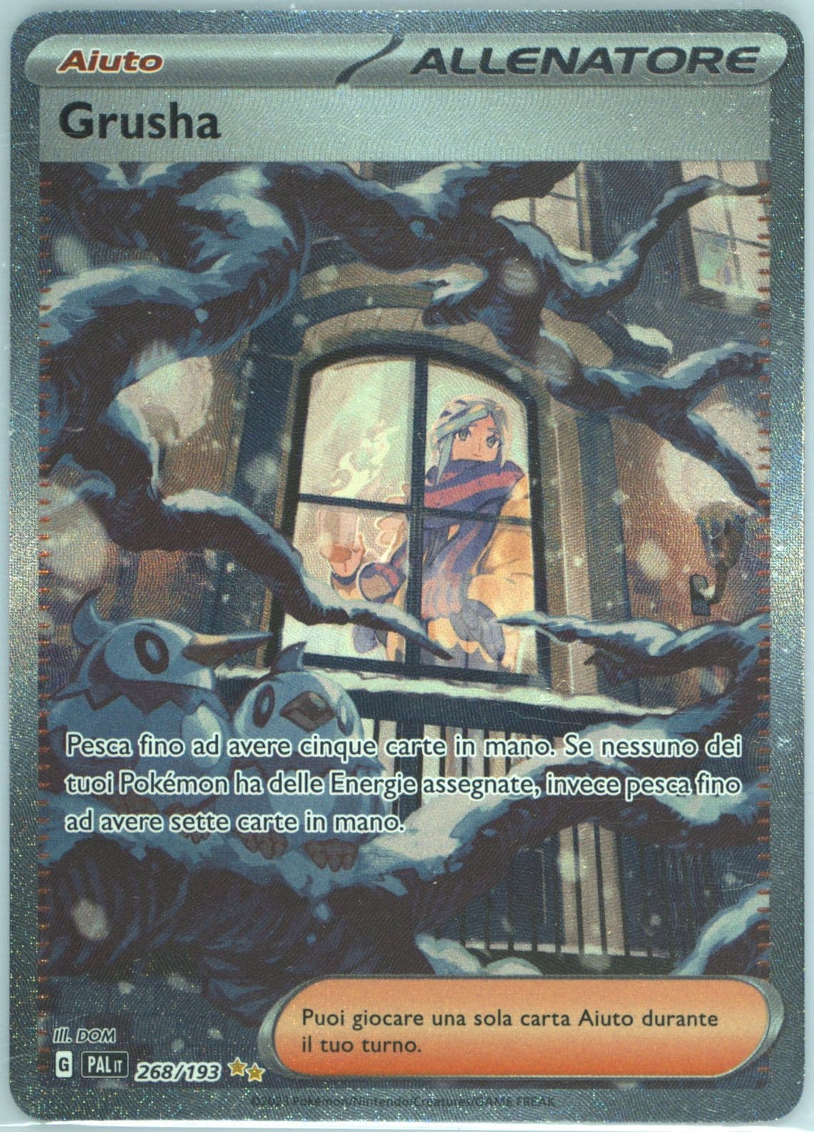 Grusha Special Illustration Rare (268) 2023 Pokemon Italian Pal It-Paldea Evolved