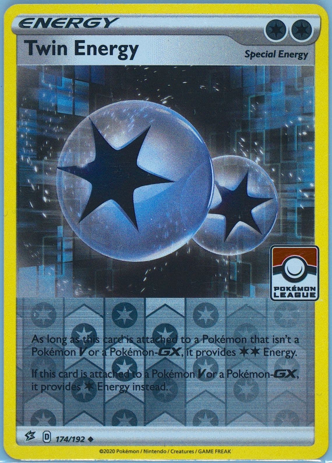 Twin Energy Pokemon League Event Exclusive (174) 2024 Pokemon Promo