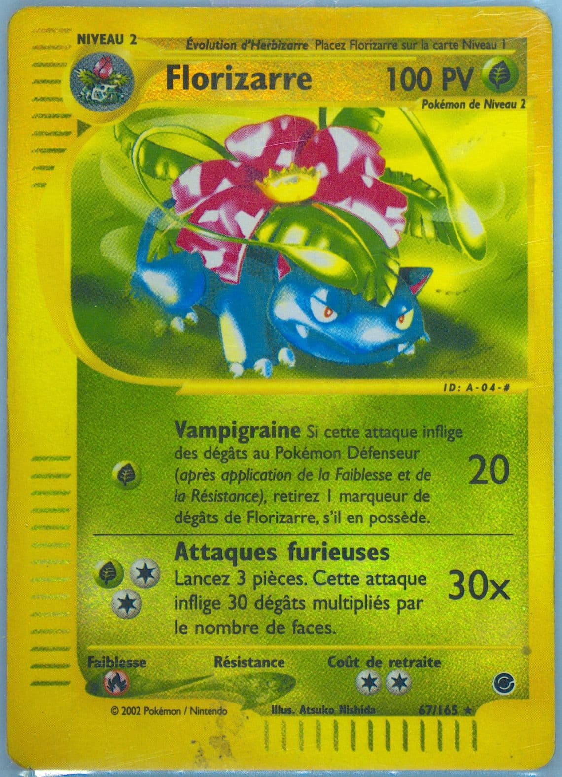 Florizarre-Reverse Foil (67) 2003 Pokemon French Expedition