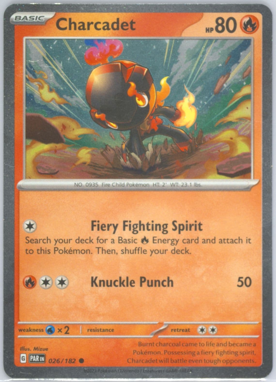 Charcadet Armarouge EX Premium Collection (026) 2023 Pokemon Par EN-Paradox Rift