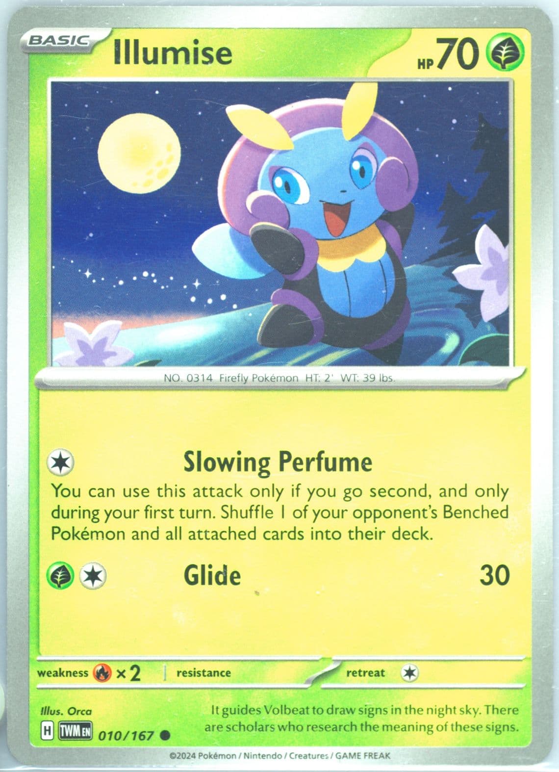 Illumise (010) 2024 Pokemon Twm EN-Twilight Masquerade
