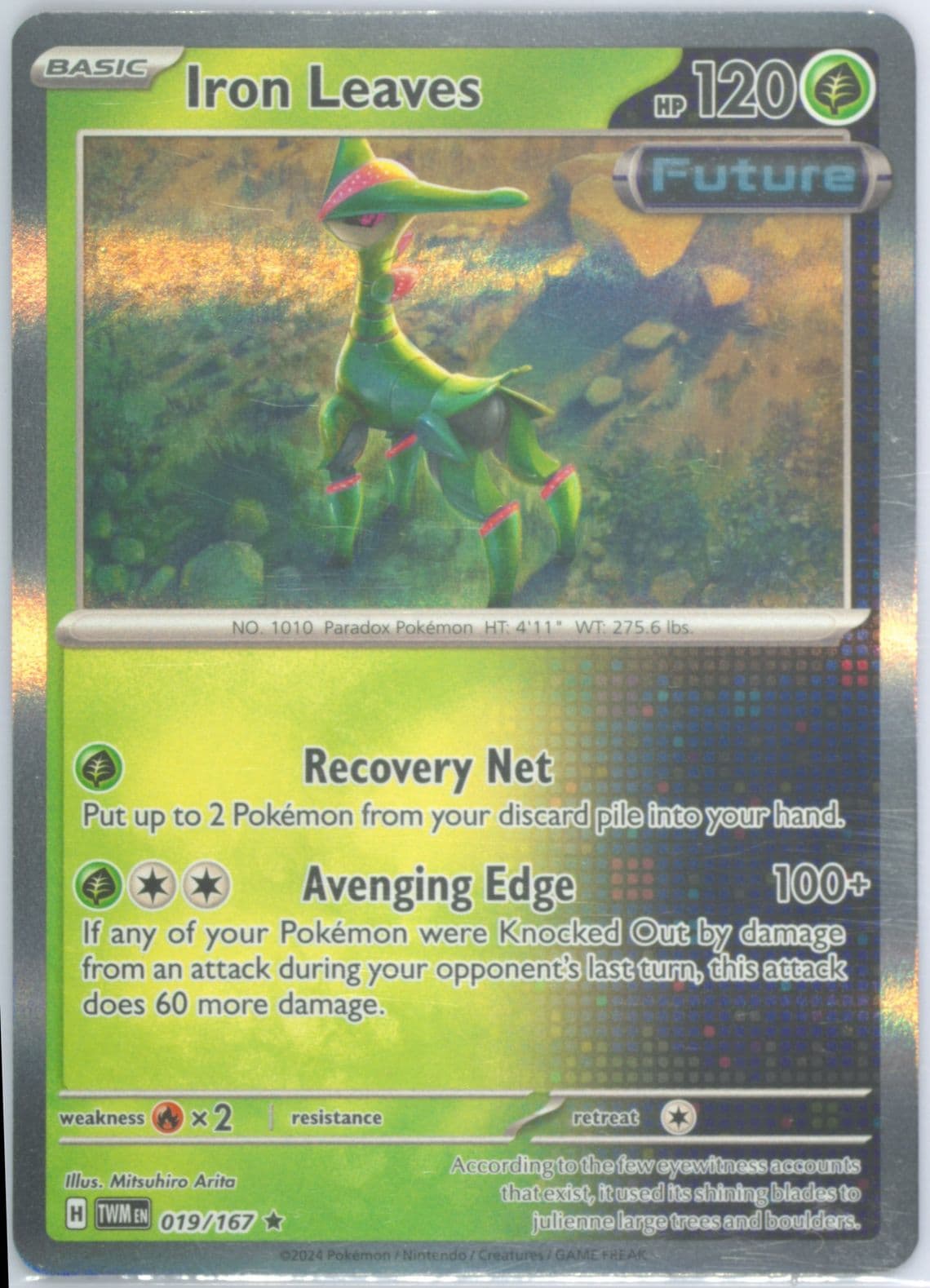 Iron Leaves (019) 2024 Pokemon Twm EN-Twilight Masquerade