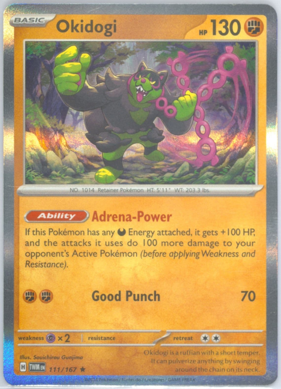 Okidogi (111) 2024 Pokemon Twm EN-Twilight Masquerade