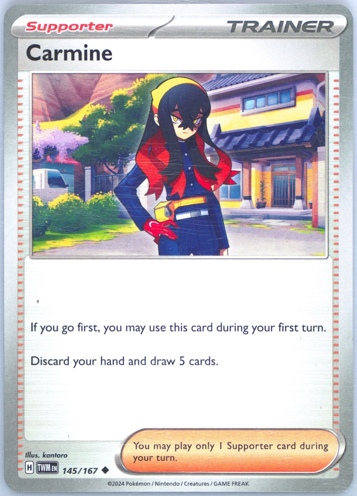 Carmine (145) 2024 Pokemon Twm EN-Twilight Masquerade